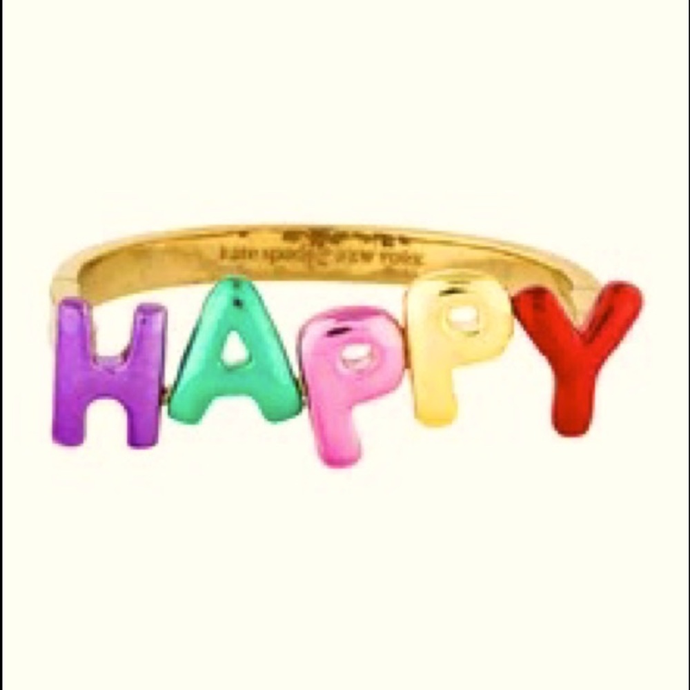 24 Hours Only: Whimsies Balloon Bangle “Happy.”